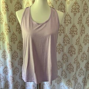 Reebok racer back Lavender Tank Top L